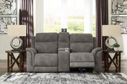 Next-Gen DuraPella PWR REC Loveseat/CON/ADJ HDRST