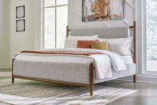 Load image into Gallery viewer, Lyncott California King Upholstered Bed with Dresser

