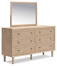 Load image into Gallery viewer, Cielden Queen Panel Headboard with Mirrored Dresser, Chest and 2 Nightstands
