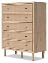 Load image into Gallery viewer, Cielden Queen Panel Headboard with Mirrored Dresser, Chest and 2 Nightstands
