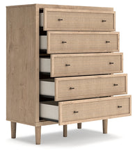 Load image into Gallery viewer, Cielden Queen Panel Headboard with Mirrored Dresser, Chest and 2 Nightstands
