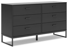 Load image into Gallery viewer, Socalle Twin Panel Platform Bed with Dresser, Chest and 2 Nightstands
