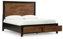 Load image into Gallery viewer, Kraeburn California King Panel Storage Bed
