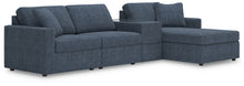 Load image into Gallery viewer, Modmax 4-Piece Sectional with Chaise and Storage Console
