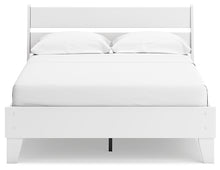 Load image into Gallery viewer, Socalle Full Panel Platform Bed with 2 Nightstands
