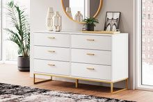 Load image into Gallery viewer, Socalle Queen Panel Platform Bed with Dresser, Chest and Nightstand
