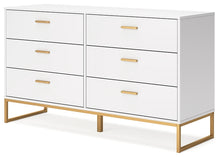 Load image into Gallery viewer, Socalle Twin Panel Headboard with Dresser, Chest and Nightstand
