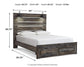 Drystan  Panel Bed With 2 Storage Drawers