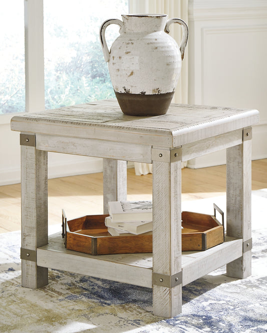 Carynhurst Rectangular End Table