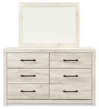 Load image into Gallery viewer, Cambeck  Panel Bed With 4 Storage Drawers With Mirrored Dresser
