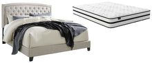 Load image into Gallery viewer, Jerary Queen Upholstered Bed with Mattress
