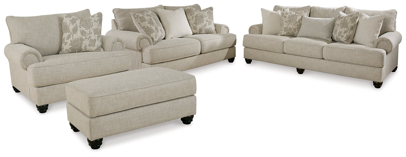 Asanti Sofa, Loveseat, Chair and Ottoman