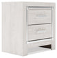 Altyra Two Drawer Night Stand