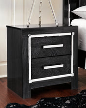 Load image into Gallery viewer, Kaydell King Upholstered Panel Storage Bed with Mirrored Dresser, Chest and 2 Nightstands
