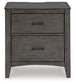 Montillan Two Drawer Night Stand