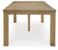 Galliden RECT Dining Room EXT Table